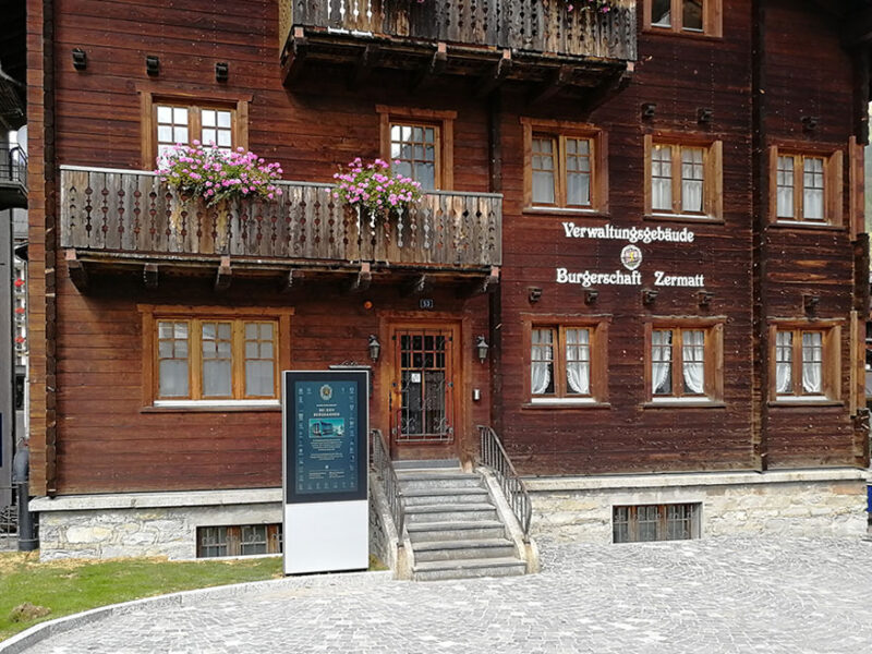 Inputech – Verwaltungsgebäude Gemeinde Zermatt